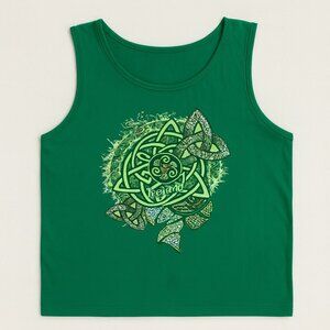 Fun Ireland Celtic Design Tank Top